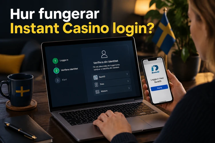 Hur fungerar Instant Casino login?