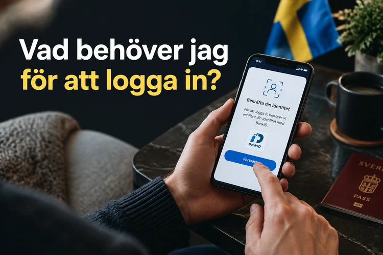 Vad behöver jag för att logga in?